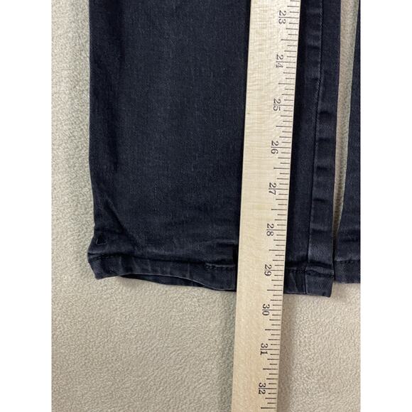 Tripp Nyc Jeans Womens 14R Black Skinny Slim Mid Rise Stretch Denim Punk Metal - Picture 7 of 10